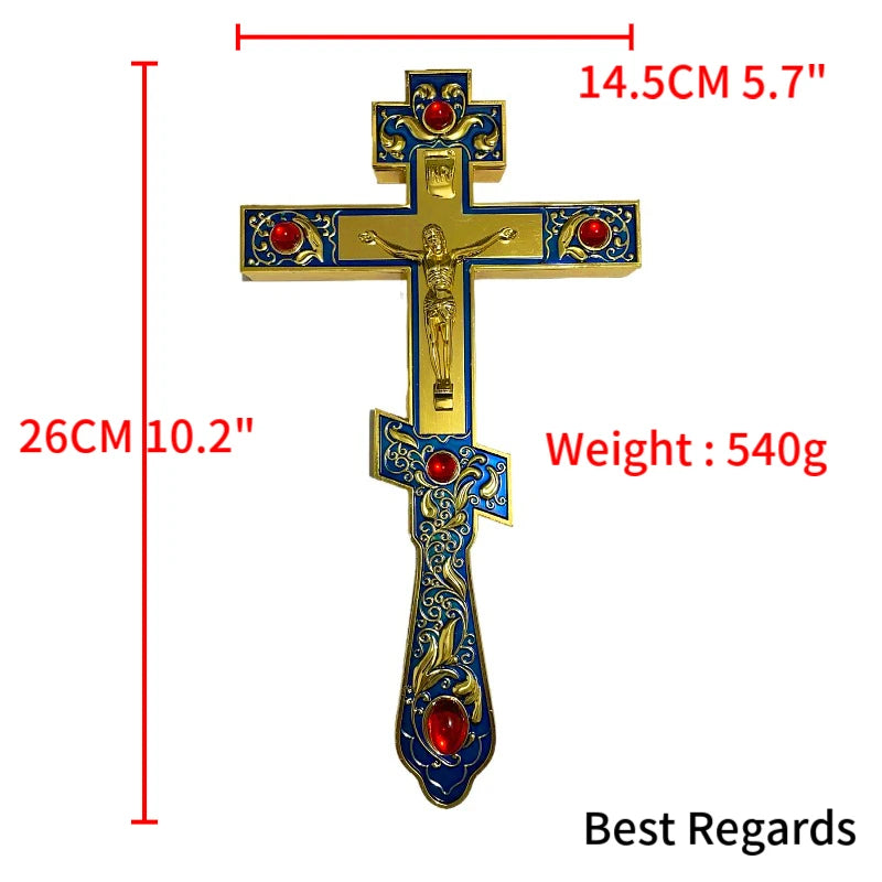 2021 The New Orthodox Cross – Religious Wall Hanging & Church Decoration - Image 6