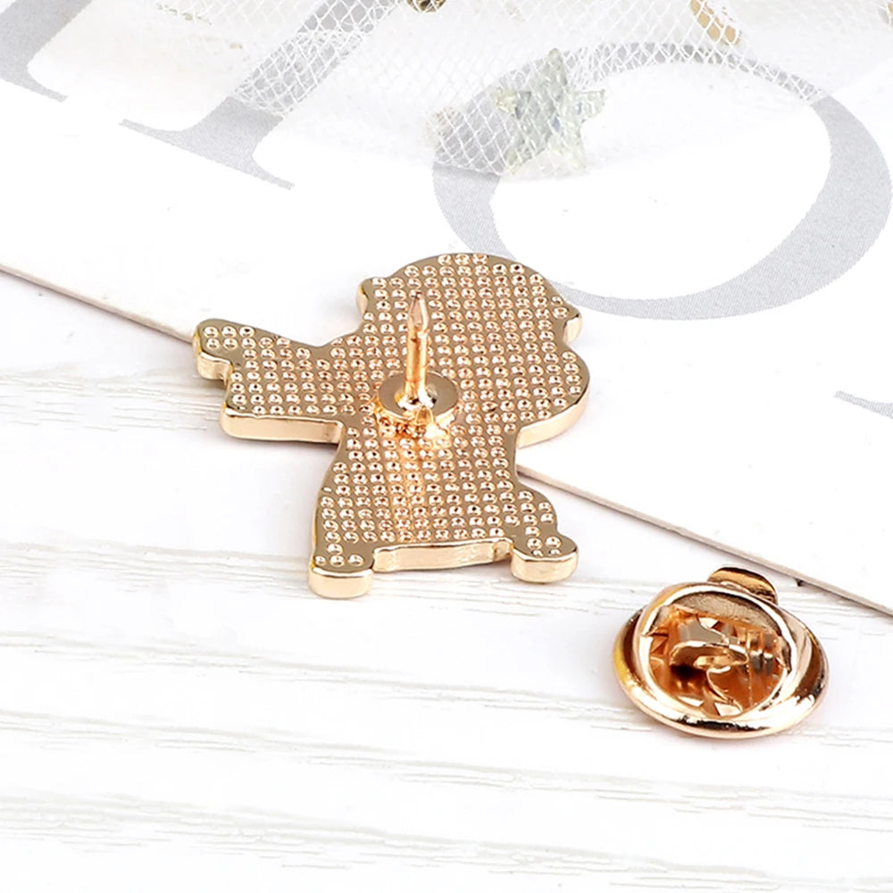 Jesus Messiah Shirt Lapel Pins Cartoon Character Brooches Enamel Christian Faith Icon Badge Clothes Bag Jewelry Gift for Friend - Image 5