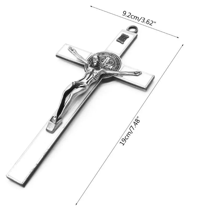 1Pc Church Relics Crucifix – Jesus on the Stand or Wall Cross - Image 6