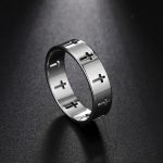 COOLTIME Gothic Cross Couple Rings