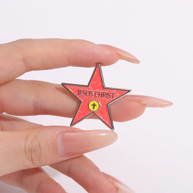 Jesus Enamel Pins – Christ Cartoon Brooches & Lapel Badges for Backpack, Collar & Gifts - Image 4