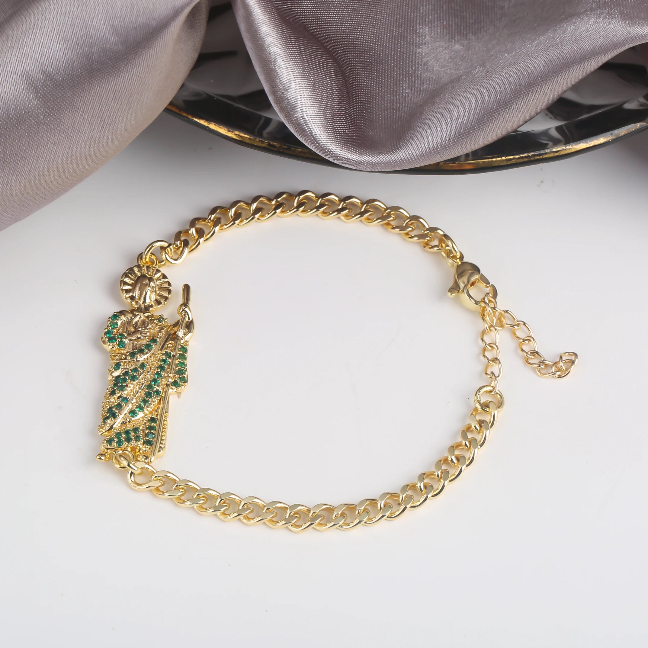 High-Quality St. Jude & Madonna Bracelet – Religious Jewelry Gift for Men & Women - Image 7