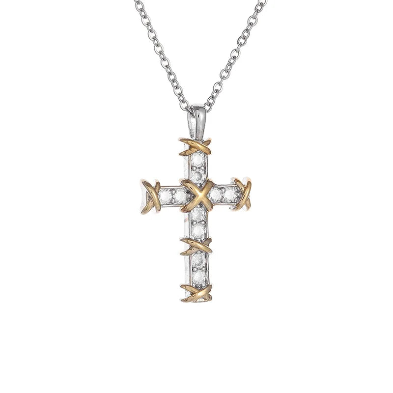Cross Zircon Necklace - Image 6