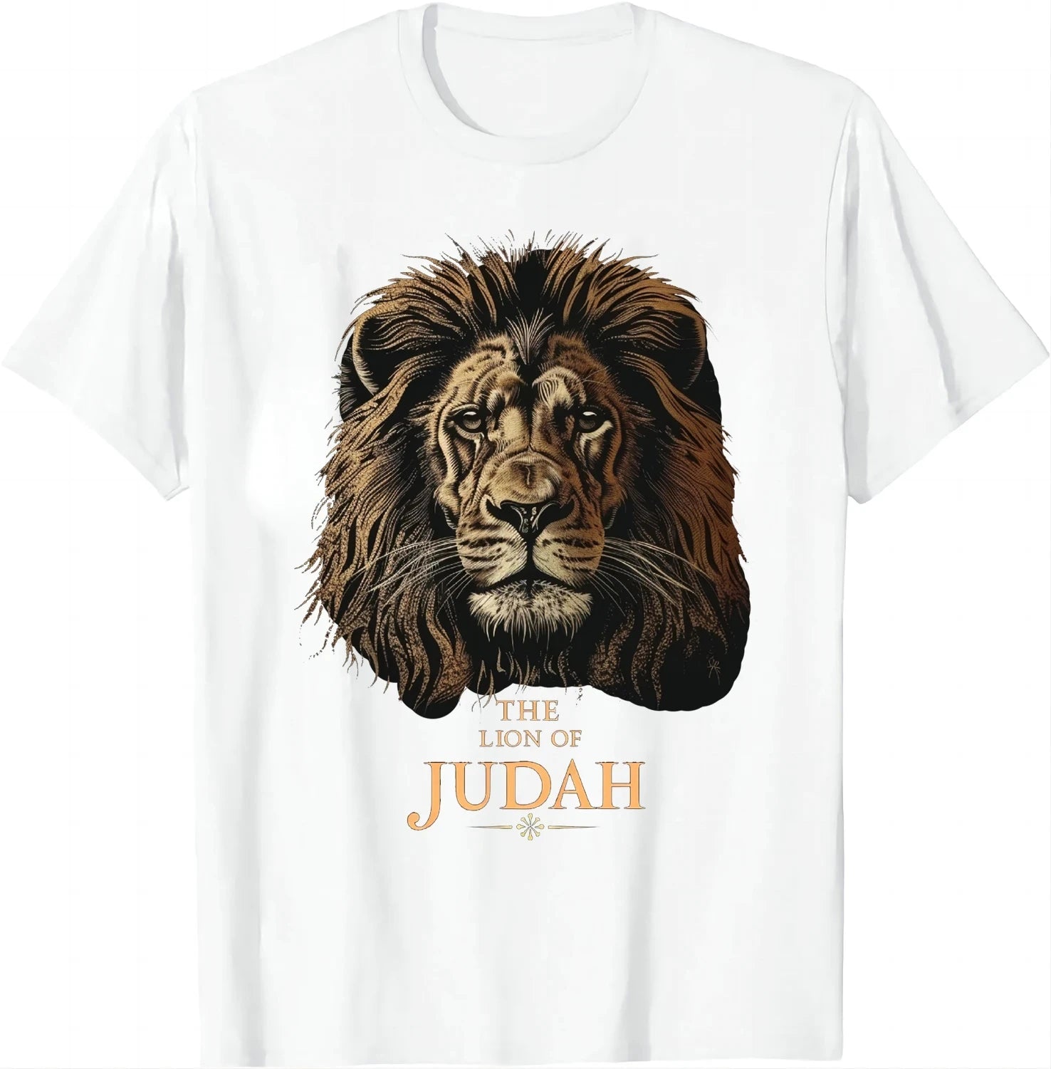 Jesus Lion of Judah T-Shirt – Vintage Christian Streetwear for Men & Women - Image 6