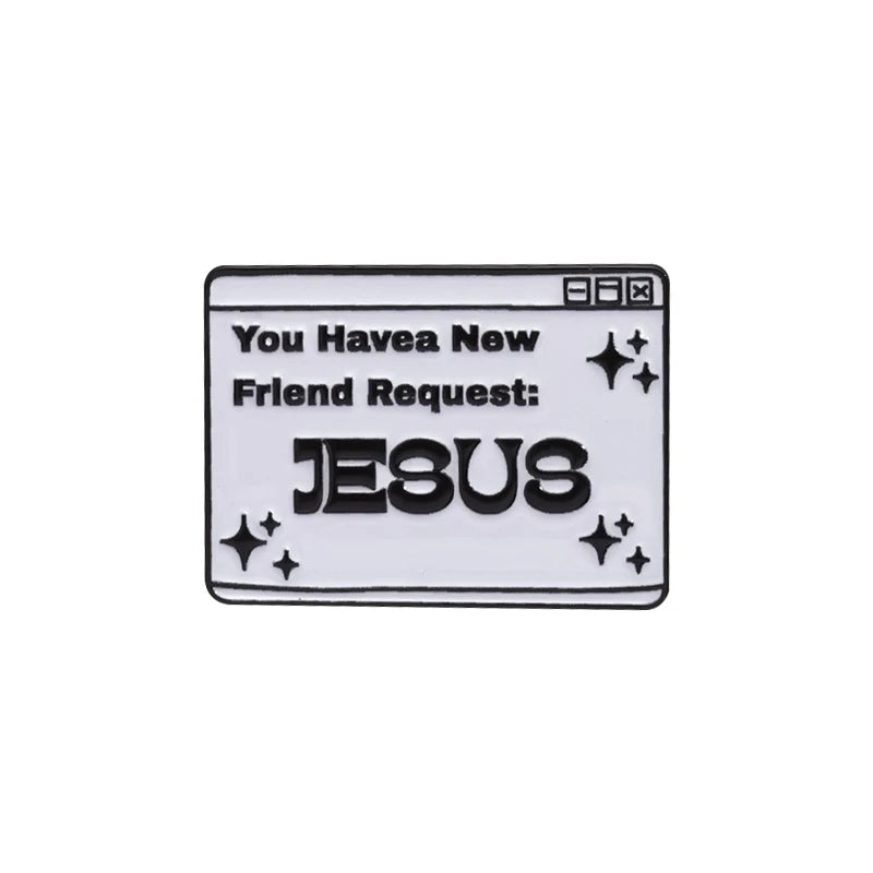 Jesus Enamel Pins – Christ Cartoon Brooches & Lapel Badges for Backpack, Collar & Gifts - Image 35