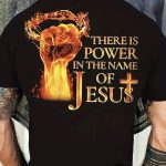 Jesus Christ Back Print T-Shirt – Oversized Christian Streetwear for Men