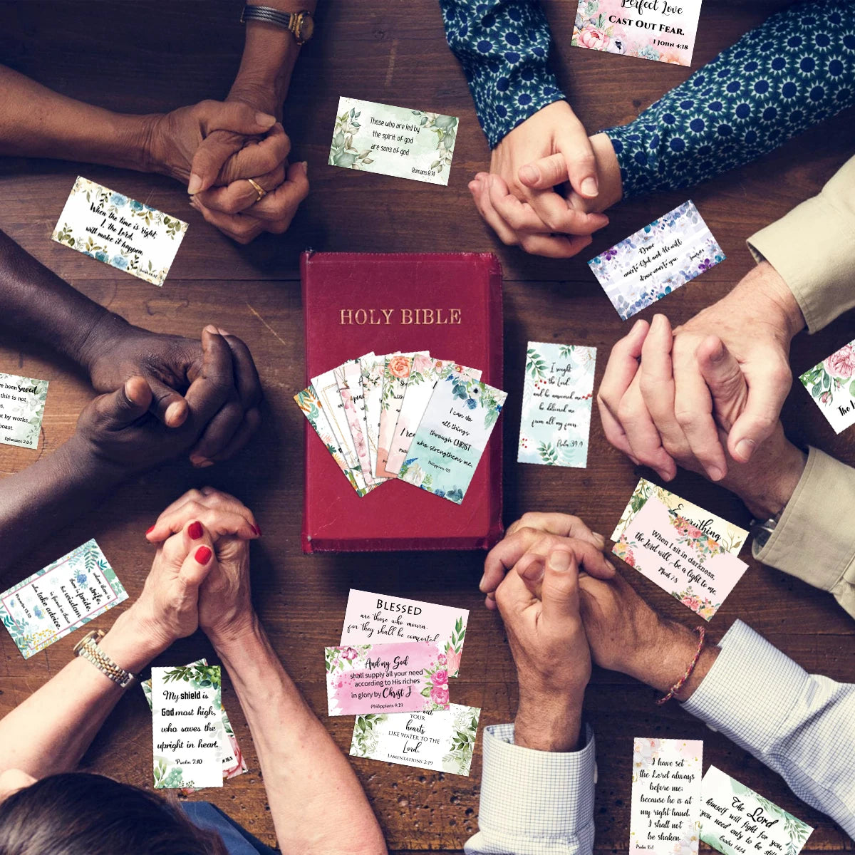 60pcs Bible Verse & Prayer Cards - Image 4