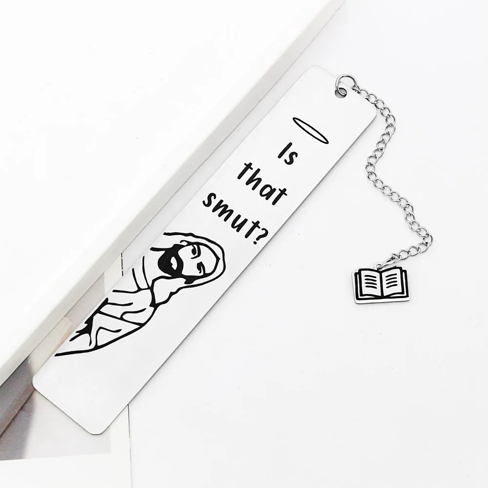 Funny "Peeking Jesus" Metal Bookmark – Humorous Gift for Book Lovers - Image 14