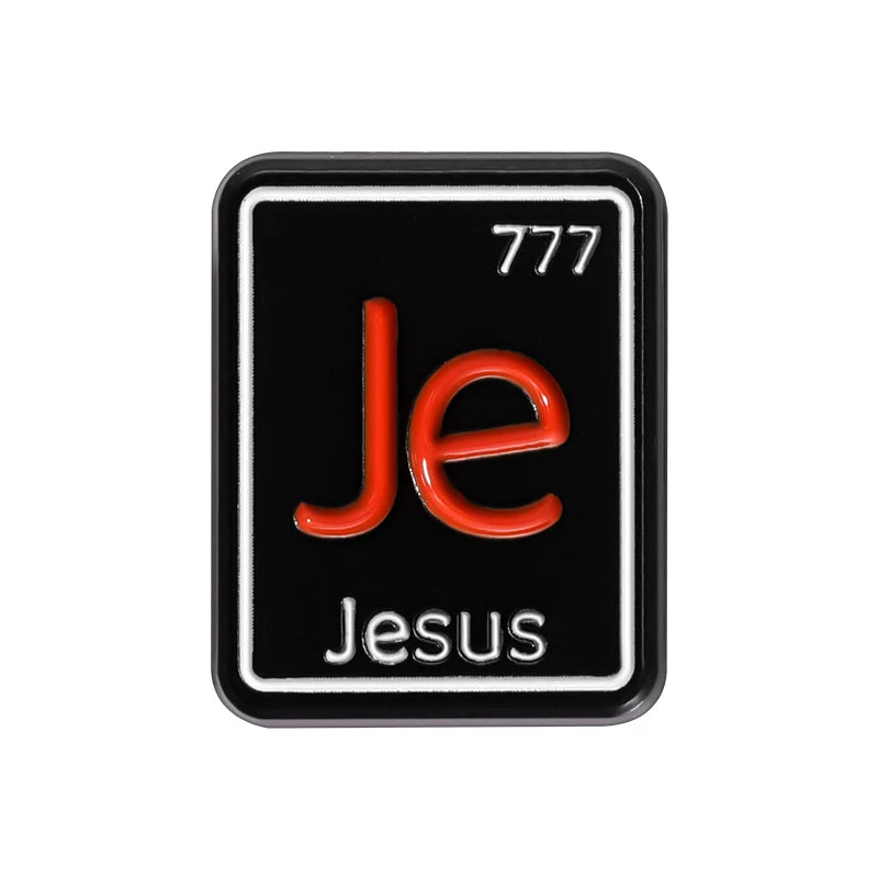 30-Piece Set Jesus Christ Faith Enamel Pins – Wholesale Christian Cartoon Brooches & Lapel Badges - Image 14